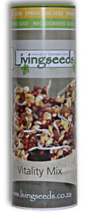 Vitality Mix Microgreens Seeds - 180g Tube Vitality Mix Microgreens Seeds - 180g Tube