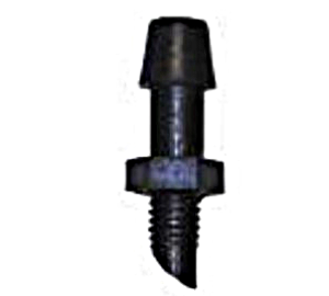 5mm Microjet Screwed-Barbed Adaptor - Pack 5