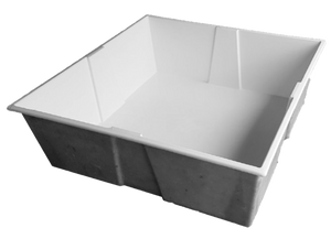 Aquaponics and Hydroponics  Media Grow bed 1.2m x 1.2m x 0.40 m  . Coral Grow tank