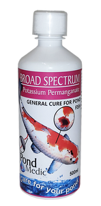 Pond Medic Broad Spectrum - Potassium Permanganate - 500ml Pond Medic Broad Spectrum - Potassium Permanganate - 500ml