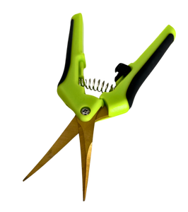 Pruning Curved Blade Scissors (with safety lock) 