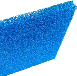 Blue Coarse Filter Mat for Koi pond filtration 500 x 500 x 40 mm