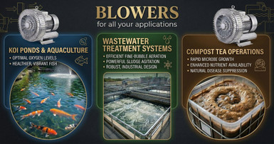 The Complete Guide to Air Blowers in South Africa: Koi Ponds, Aquaculture, Wastewater, Compost Tea & Industrial Extraction