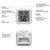 RainPoint Wireless Smart Pool & Fish Pond Thermometer & Display Screen