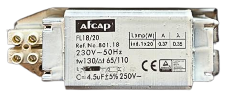 15 watt Ballast for Ultrazap UV Sterilizer