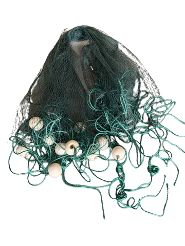 Fishing Drag Net - 10m x 2m -With Floats and Sinkers