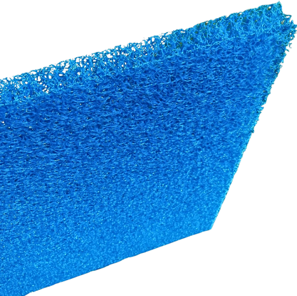 Blue Coarse Filter Mat for Koi pond filtration 500 x 500 x 40 mm