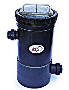 50mm Vacuum Pressure Leaf Trap for Koi Ponds, 250mm diameter leaftrap, ulltrazap leaftrap filter