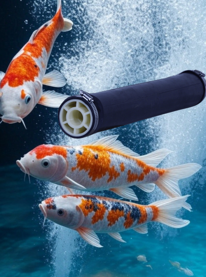 Pipe tube diffuser for linear aeration