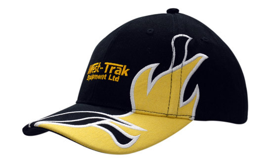 Brushed Heavy Cotton with Fabric Inserts/Embroidery on Crown & Peak || 2728