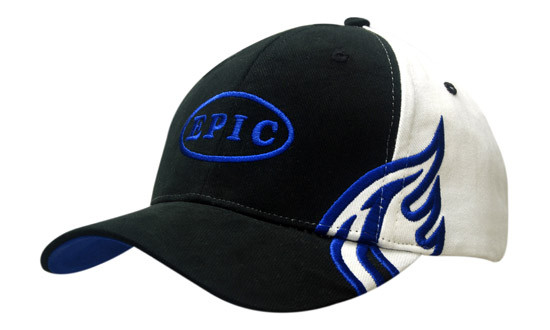 Brushed Heavy Cotton with Wing Embroidery on Crown & Peak