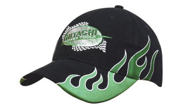 Brushed Heavy Cotton with Side Flames