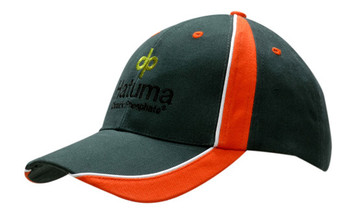 Brushed Heavy Cotton with Fabric Inserts & Piping