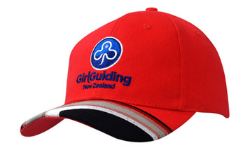 Brushed Heavy Cotton with Peak Insert & Emroidery