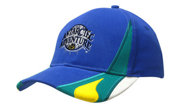 Brushed Heavy Cotton with Crown & Peak Inserts/Embroidery || 2862