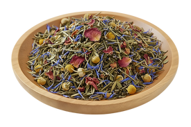 Organic Bulk Wholesale Jasmine Rose Green Tea