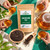 Organic Darjeeling Tea in The Tea Hut certified organic kraft pouch, featuring Indian second-flush black tea with fragrant aromas, natural sweetness and delicate fruity undertones.