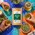 Organic Scullcap Tea with finely cut Scutellaria lateriflora herb, offering an earthy, naturally caffeine-free infusion for a relaxing evening tea ritual.