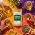 Organic Turmeric Chai Tea with black tea, turmeric, ginger, cinnamon, cardamom and cloves for an invigorating, warming and medium-strong spiced chai.