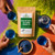 Certified Organic Blue Butterfly Pea Flower Powder Tea for vivid blue teas, lattes, smoothies and baking, with grassy aromas, vegetal flavour and natural colour-changing magic.