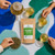 Bulk Organic Peppermint Leaf Tea in The Tea Hut pouch, with loose peppermint leaves and naturally caffeine-free herbal tea with a cool, clean mint flavour and refreshing aroma.