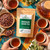 Organic Chocolate Cacao Tea in The Tea Hut certified organic kraft pouch, made from aromatic Bolivian cacao husks for a rich chocolate aroma and smooth cocoa flavour.