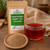 The Tea Hut Bulk Hawthorn Berry Tea (Crushed) – certified organic crushed hawthorn berries with kraft pouch and brewed tea.