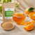 Certified organic Orange Peel Tea by The Tea Hut, shown with brewed herbal tea and certified organic orange peel.