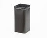 Tea Caddie Large Matte Black Tin