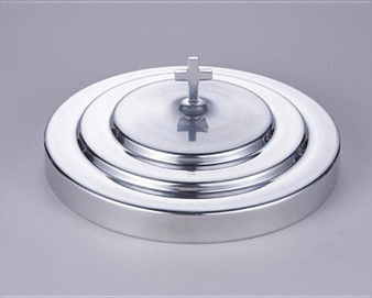 Communion Tray Cover- Polished Aluminum