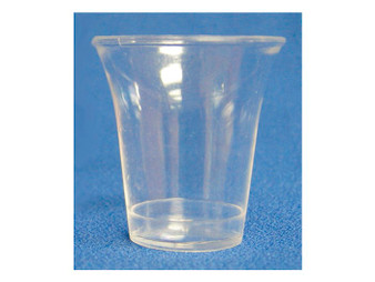 Communion Cups Clear with Cross 1 3/8 200 CT