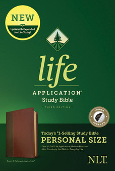 NLT Life Application Study Bible, Personal Size (Brown/Tan, Indexed)