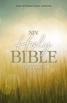 NIV Large Print Bible Softcover