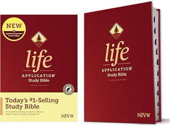 NIV Life Application Study Bible (Hardcover, Indexed)