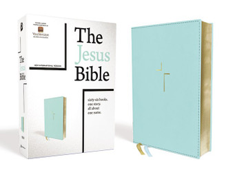 The Jesus Bible - NIV, Leathersoft, Blue, Comfort Print