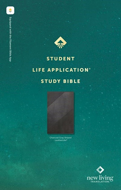 NLT Student Life Application Study Bible (Red Letter, LeatherLike, Charcoal)