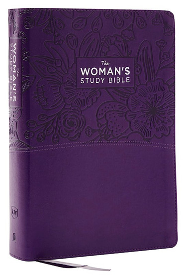 Kjv, the Woman's Study Bible, Leathersoft, Purple, Red Letter, Full-Color Edition, Comfort Print