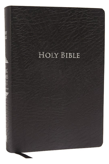 King James Study Bible (Second Edition)-Black Bonded Leather