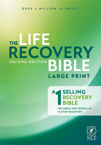 NLT Life Recovery Bible/Large Print -Softcover