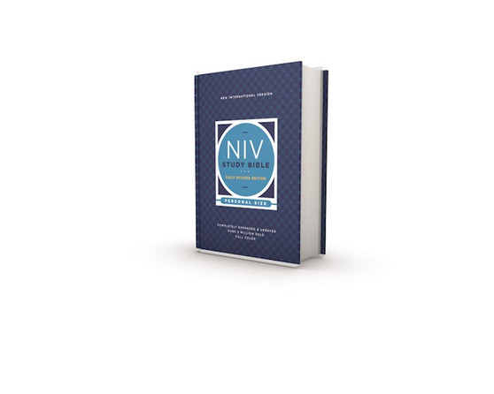 NIV Study Bible, Personal Size, Hardcover, Comfort Print