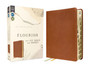 Flourish: the NIV Bible for Women, Leathersoft, Brown, Thumb Indexed, Comfort Print