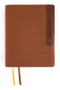 NIV, Journal the Word Bible, Large Print, Leathersoft, Brown, Red Letter, Comfort Print