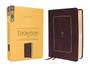 KJV Thompson Chain Reference Bible, Leathersoft, Burgundy