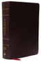 The King James Study Bible, Bonded Leather, Burgundy, Indexed, Large Print