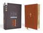 NASB Thinline Bible, Giant Print, Brown