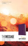 The Message Deluxe Gift Bible-Amethyst LeatherLook