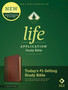 NLT Life Application Study Bible (Leatherlike, Brown/Tan)
