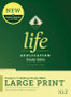 NLT Life Application Study Bible Large Print (Hardcover)