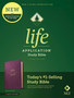 NLT Life Application Study Bible (Leatherlike, Purple)