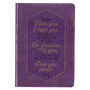 Bless You & Keep You Purple Faux Leather Journal